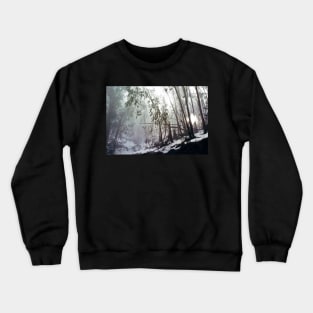 Misty Trees, Mount Buffalo Crewneck Sweatshirt